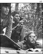 Castro during the Bay of Pigs invasion on April 17, 1961, when exiles supported by the CIA tried to incite an uprising against Castro