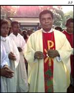 Bishop Belo, East Timor's spiritual leader until November 2002