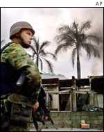 Australian peacekeeper, September 1999