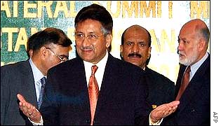 Musharraf at trilateral summit